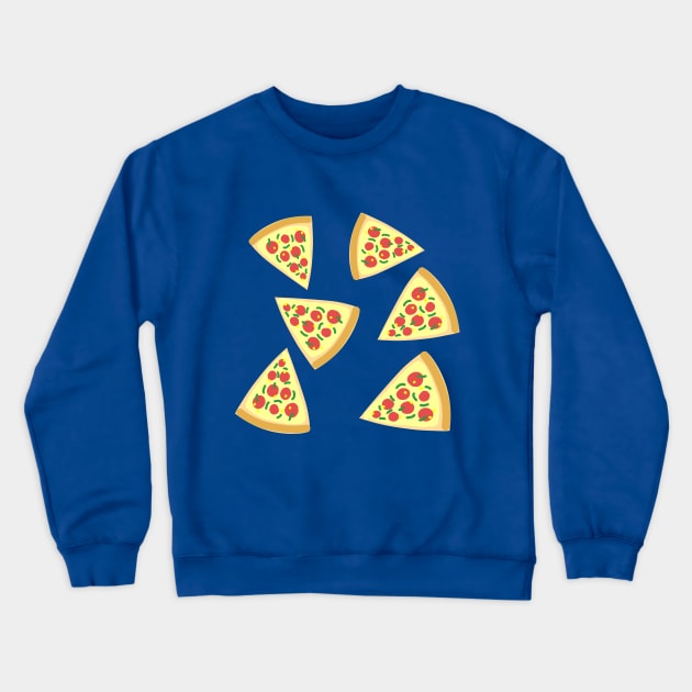 Pizza slices Crewneck Sweatshirt by MelanieJeyakkumar